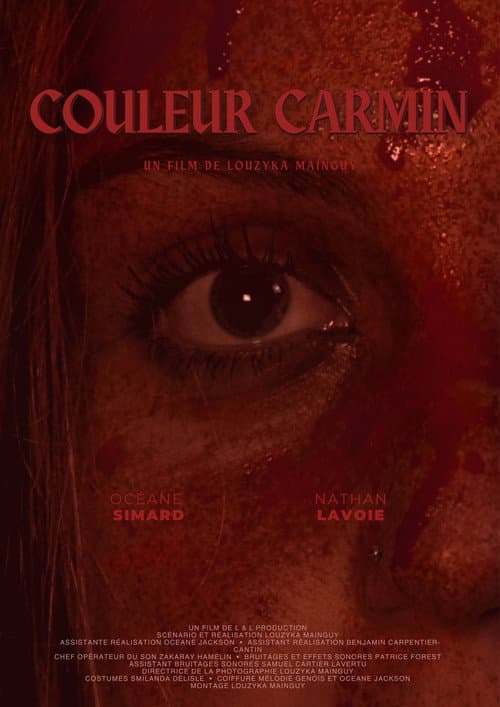 Carmine Color poster