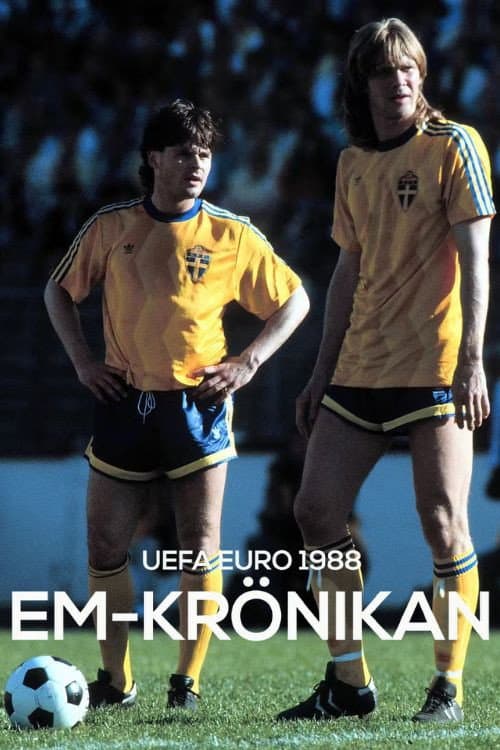 Fotbollskrönikan EM 1988 poster