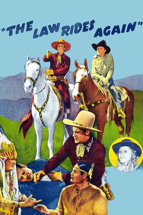 The Law Rides Again poster