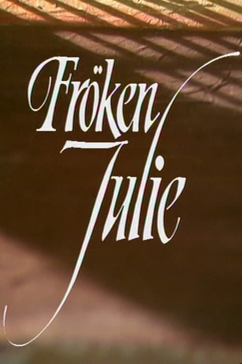 Fröken Julie poster