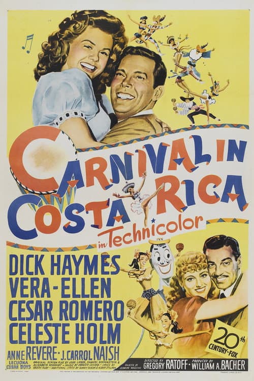 Carnival in Costa Rica poster