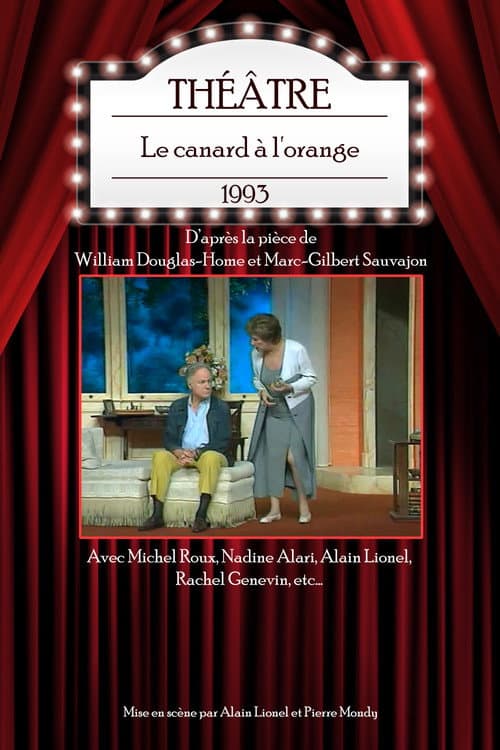 Le Canard à l'orange poster