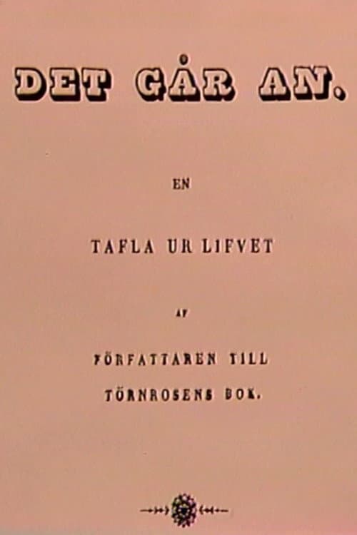 Det går an poster