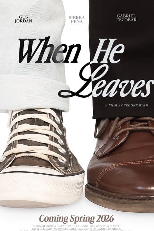 When He Leaves poster