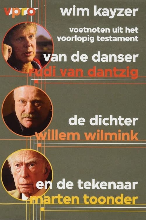 Het Testament van de Danser, de Dichter en de Tekenaar poster