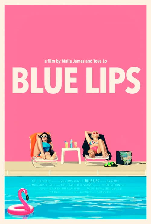Blue Lips poster