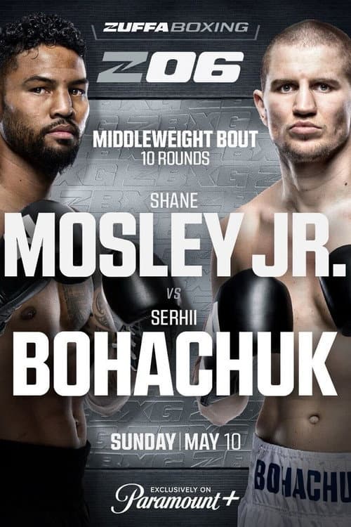 Zuffa Boxing 06 poster
