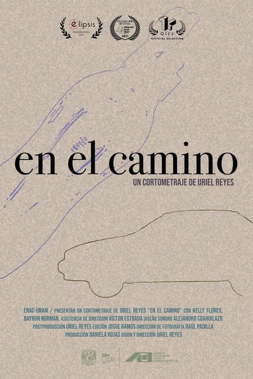 En el camino poster