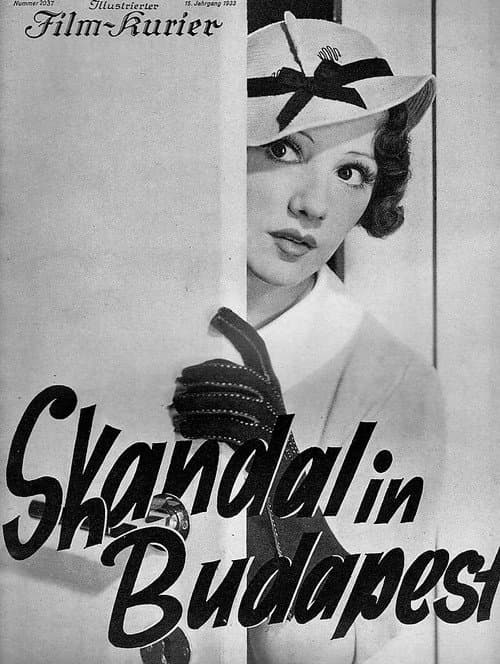 Scandal in Budapest poster