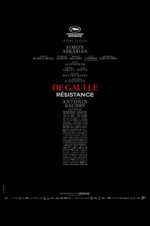 De Gaulle: Résistance poster