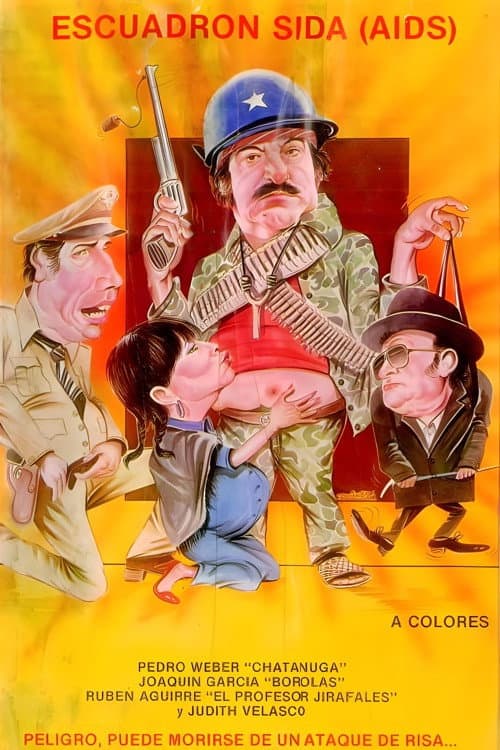 Escuadrón sida poster