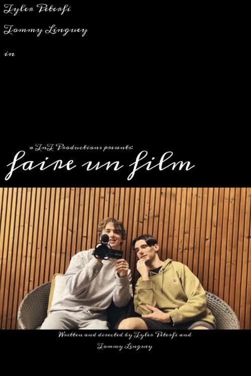 faire un film poster