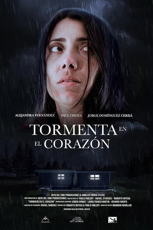 Tormenta en el corazón poster
