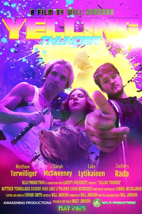 Yelling Thunder poster