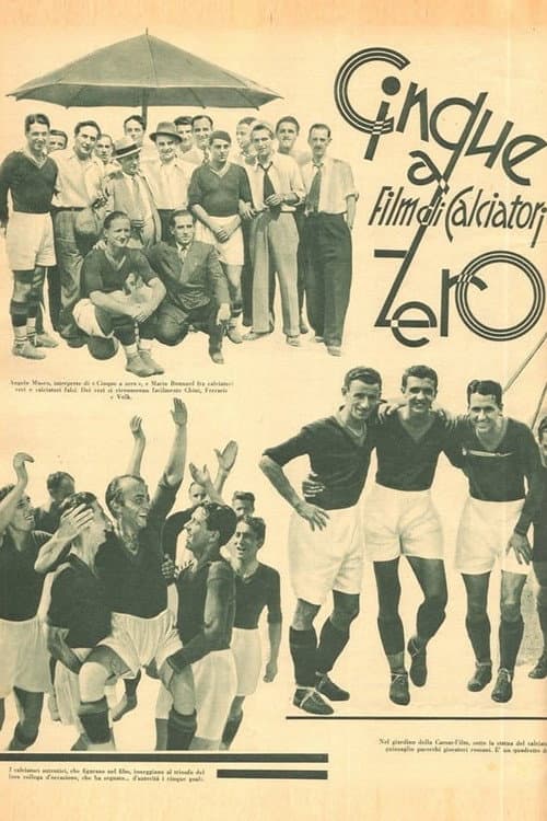 Cinque a zero poster