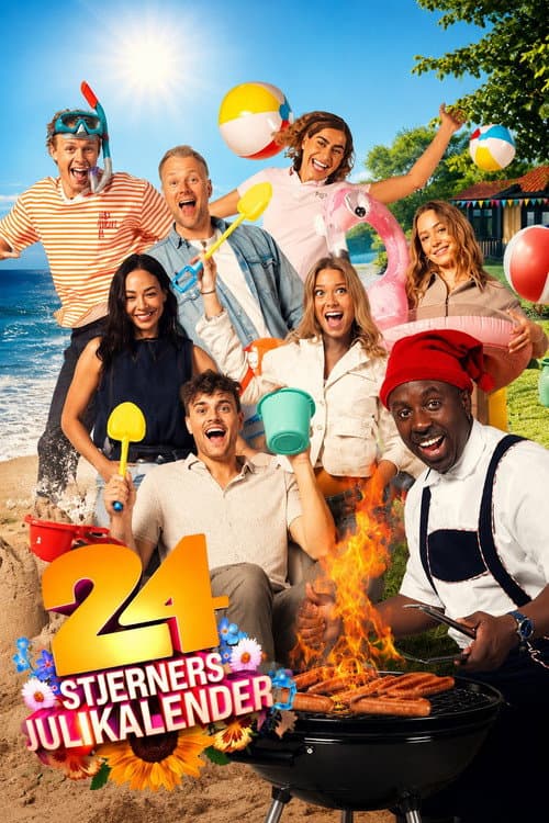 24 stjerners julikalender poster