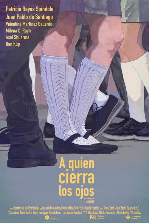 A quien cierra los ojos poster