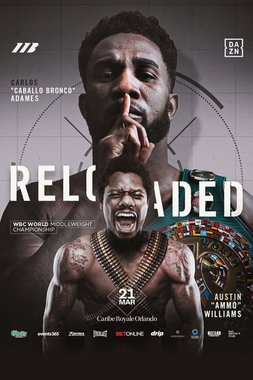 Carlos Adames vs. Austin Williams poster
