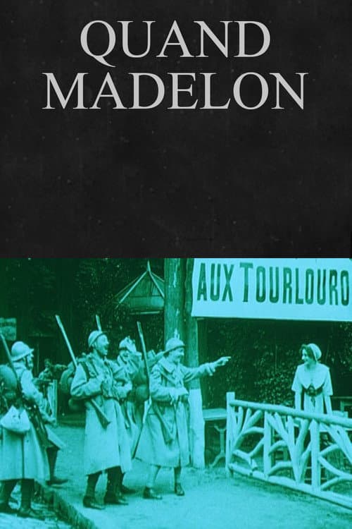 Quand Madelon poster
