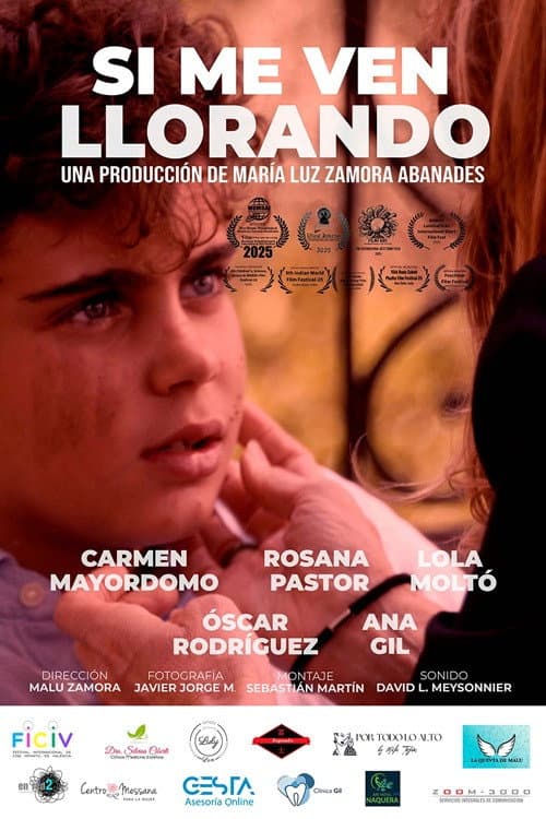 Si me ven llorando poster