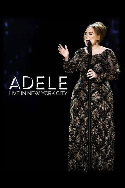 Adele: Live in New York City 2015 poster