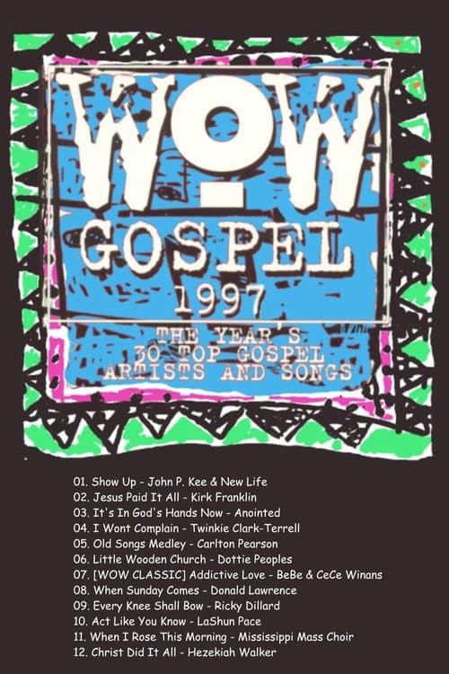 WOW Gospel 1997 poster