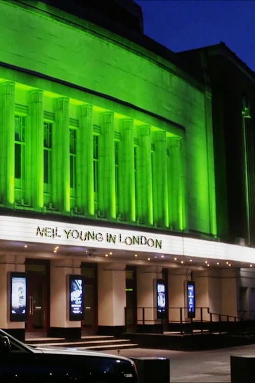 Neil Young in London poster