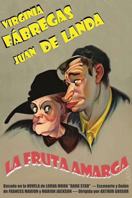 The bitter fruit poster