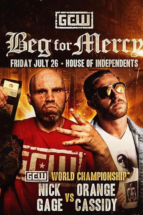 GCW Beg for Mercy poster