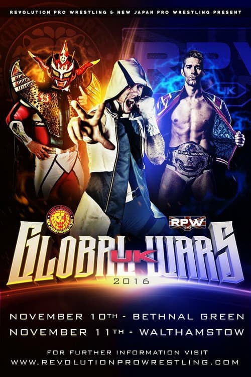 RevPro & NJPW: Global Wars UK 2016 - Night 1 poster