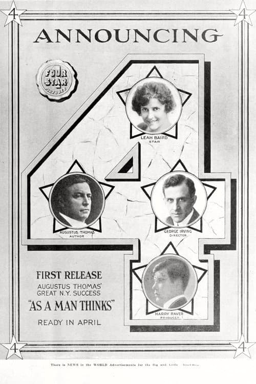 As a Man Thinks poster