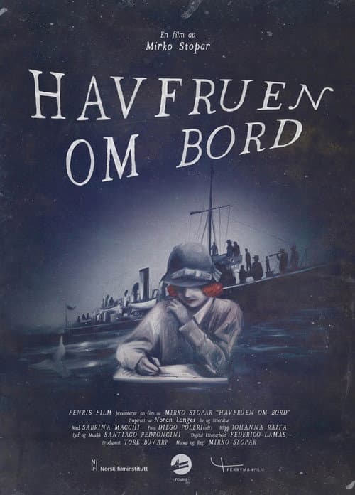 Mermaid on board poster
