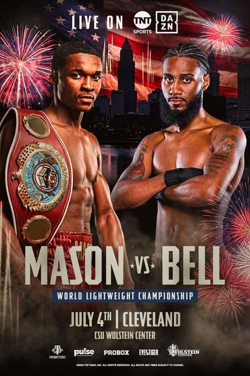 Abdullah Mason vs. Albert Bell poster