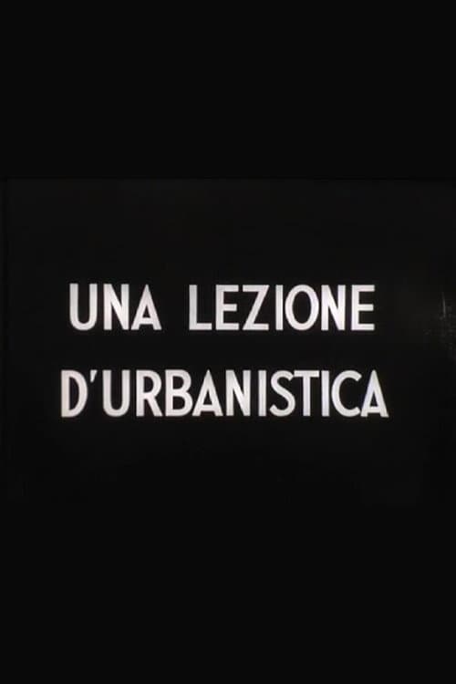 A lesson on urbanism poster