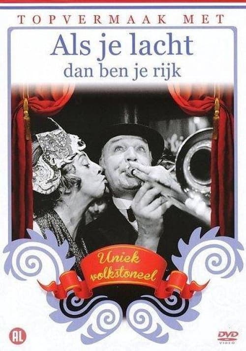 als je lacht dan ben je rijk poster