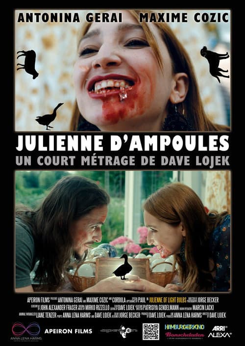 Julienne of Light Bulbs poster