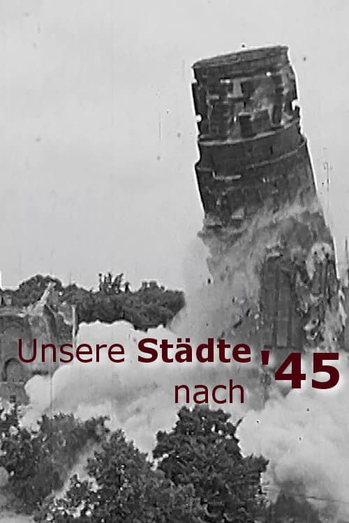 Unsere StÀdte nach '45 poster