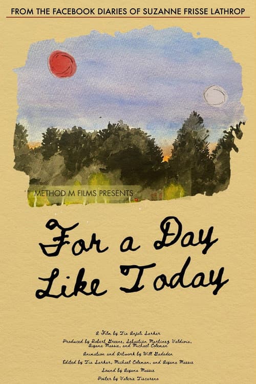 For A Day Like Today poster
