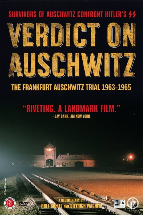 Verdict on Auschwitz poster