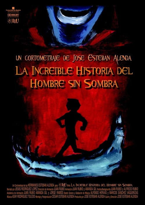The Incredible Story of the Man Without a Shadow poster