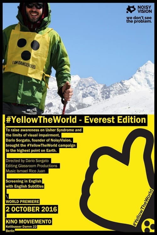 #YellowTheWorld - Everest Edition poster