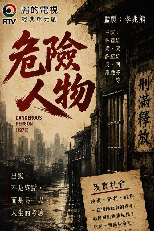 危險人物 poster