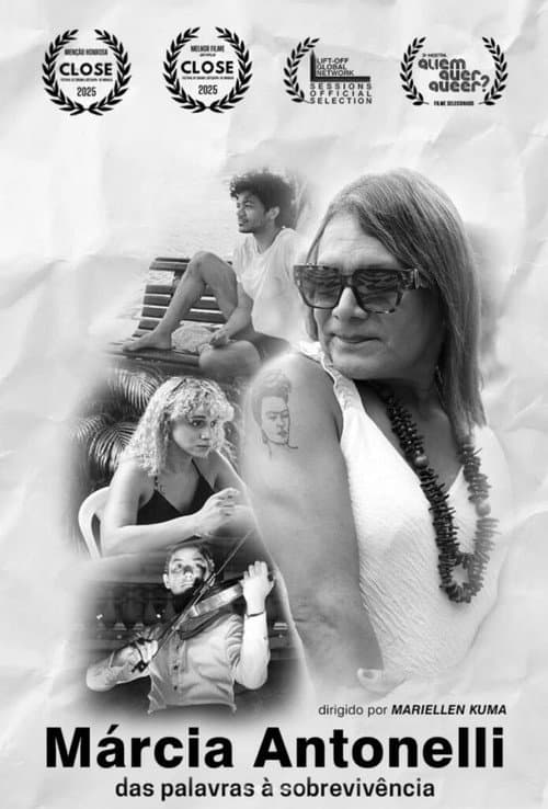 MĂĄrcia Antonelli: Das Palavras Ă SobrevivĂȘncia poster