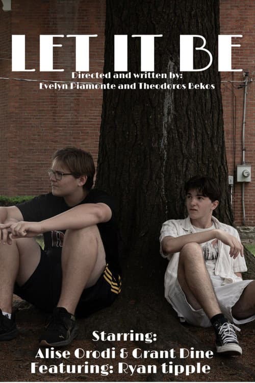 Let it be poster