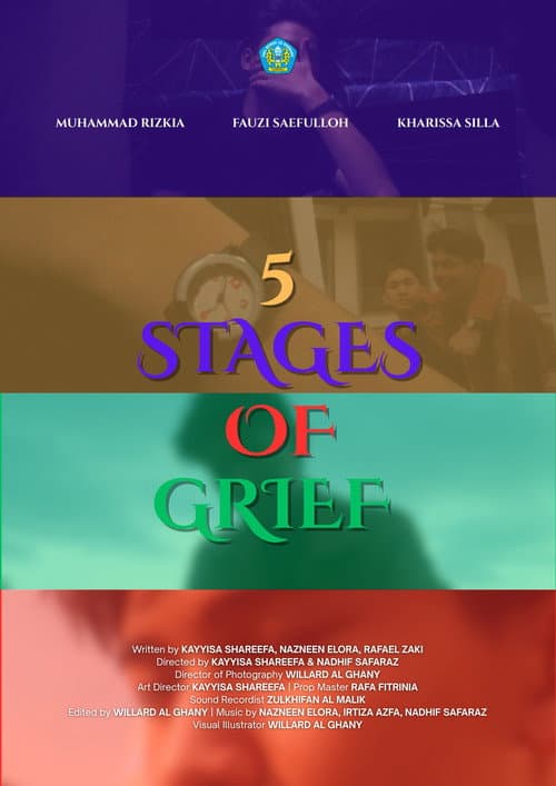 5 Stages of Grief poster