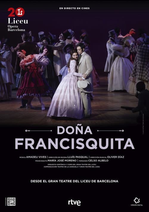 DoƱa Francisquita Gran Teatre del Liceu poster